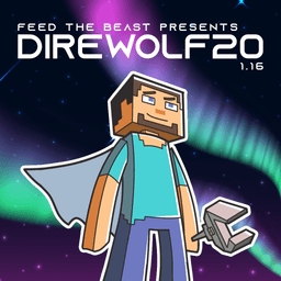 FTB Presents Direwolf20 1.16 Art