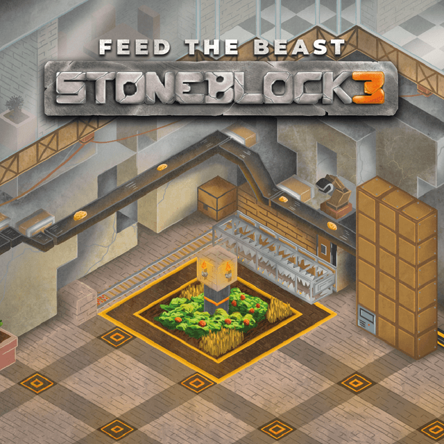 FTB StoneBlock 3 Artwork