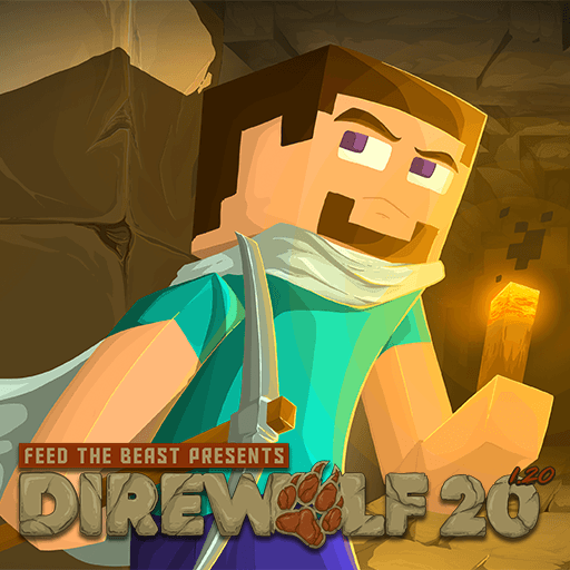 FTB Presents Direwolf20 1.20 Artwork