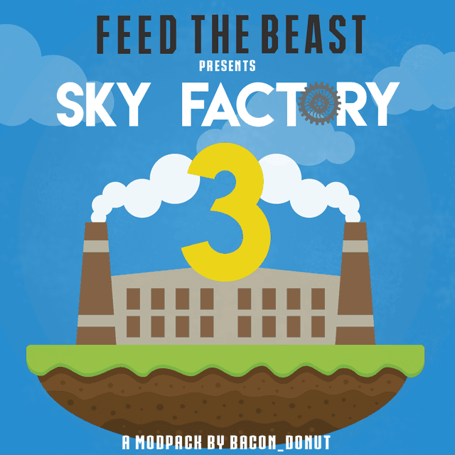 FTB Presents Skyfactory 3 Artwork